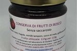 Conserva di frutti di bosco senza saccarosio