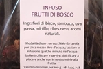 infuso naturale ai frutti di bosco