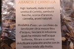 infuso naturale arancia cannella