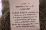 infuso naturale al te verde