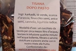 Tisana dopo pasto