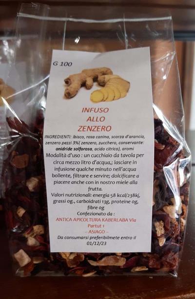 Infuso allo zenzero