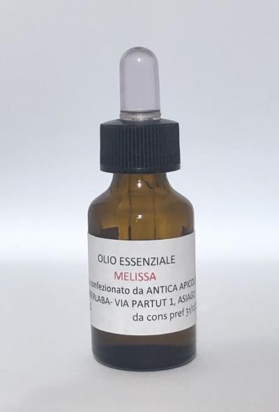 olio essenziale alla melissa