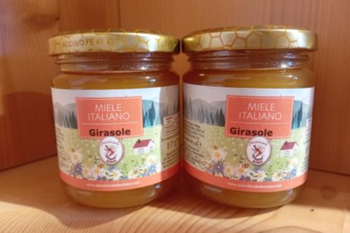 Miele italiano di girasole Confezione 250 gr