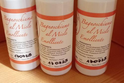 Bagnoschiuma minisize al miele