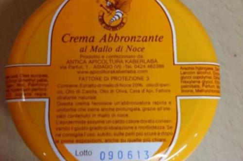 Crema Abbronzante Mallo Di Noce