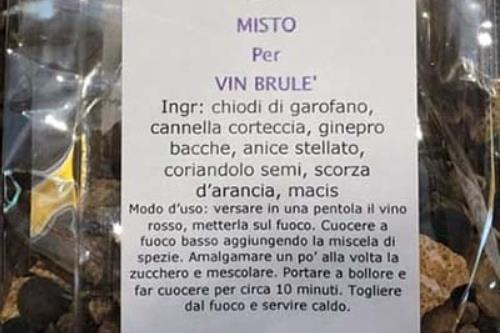infuso naturale al vin brulè