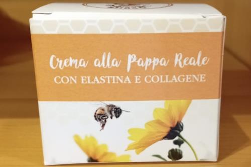 Crema alla pappa reale con elastina e collagene