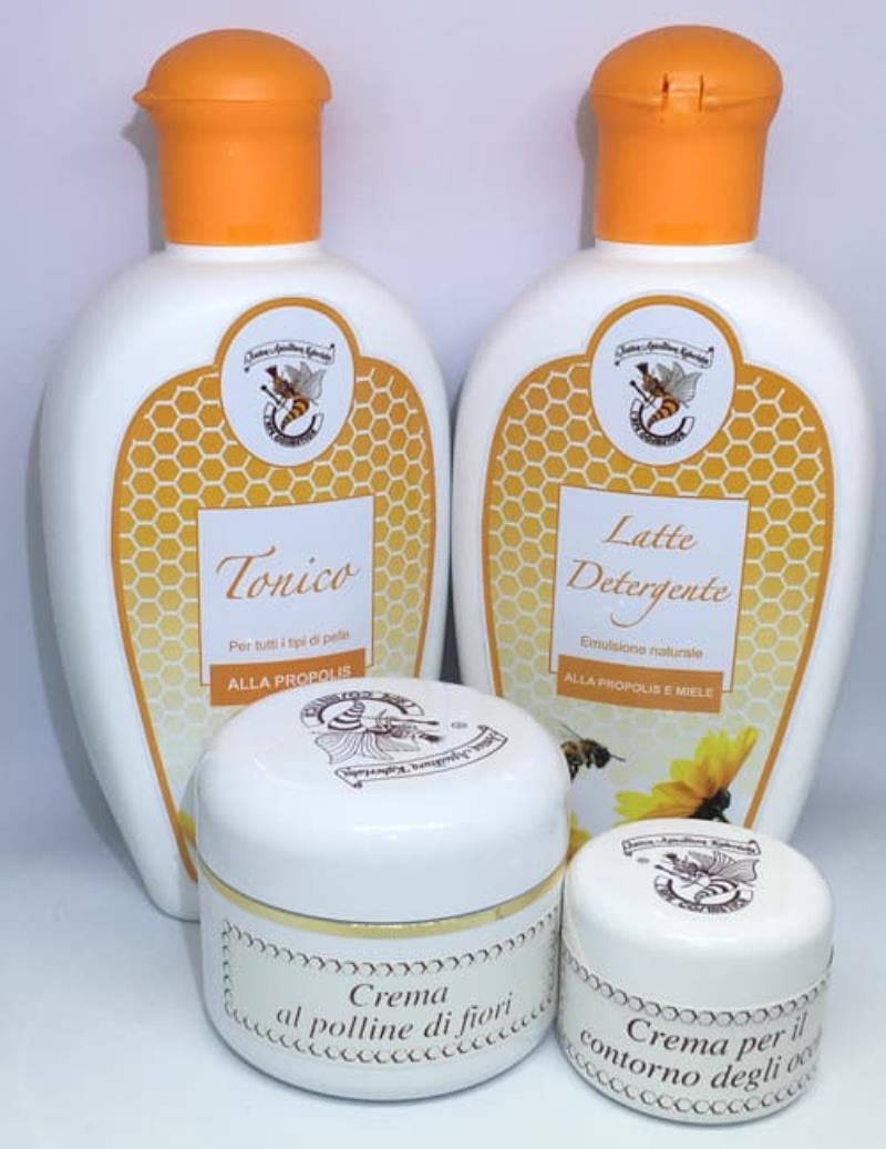 Pacchetto crema viso al polline