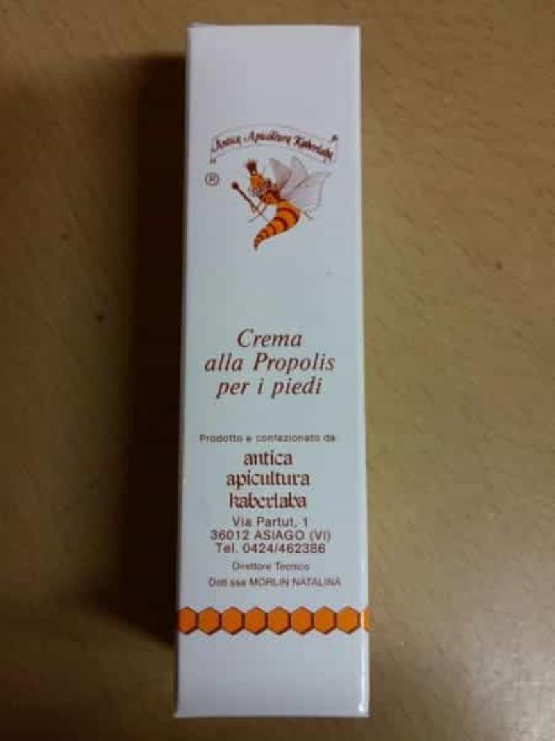 crema alla propolis per piedi