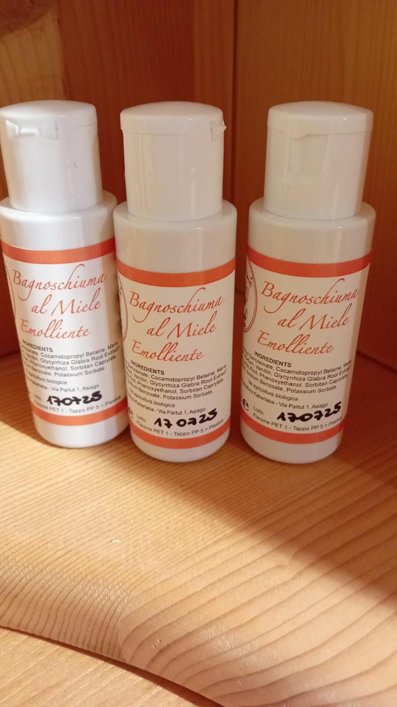 Bagnoschiuma minisize al miele