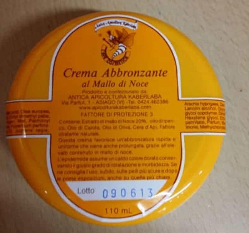 Crema Abbronzante Mallo Di Noce