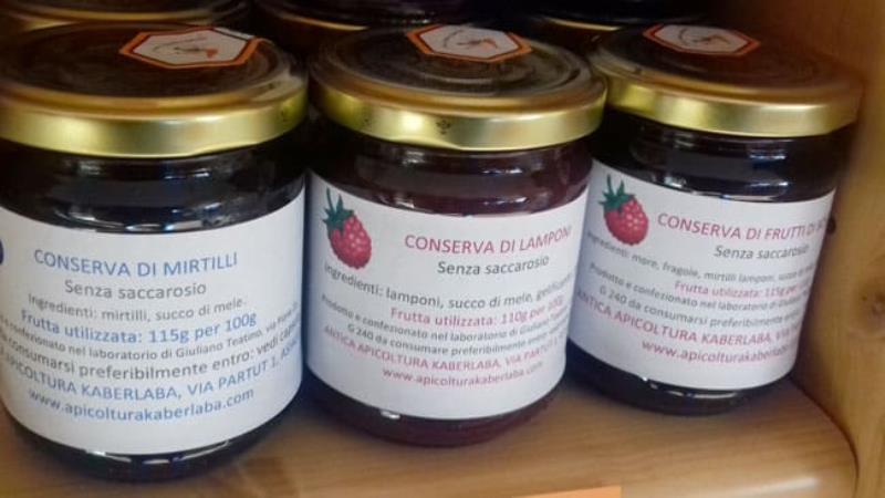 Conserva di frutta senza saccarosio