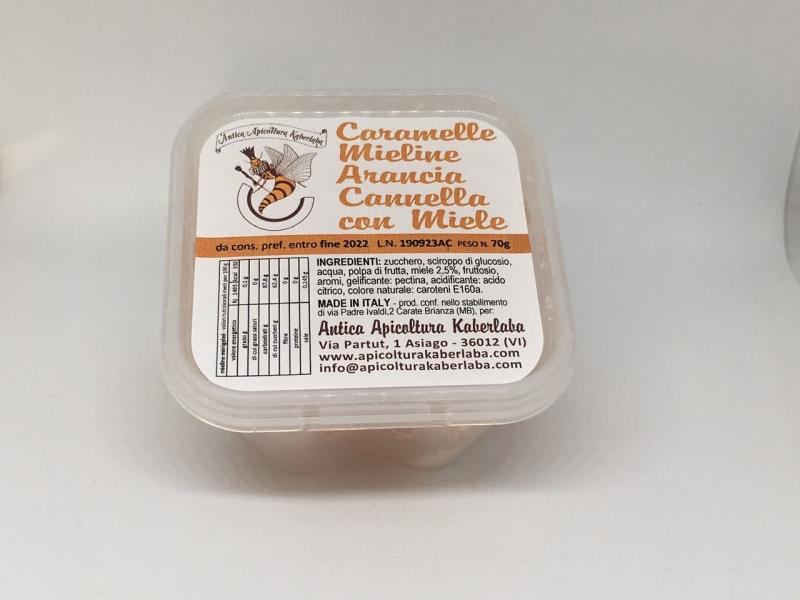 gelatine gusto miele arancia e cannella