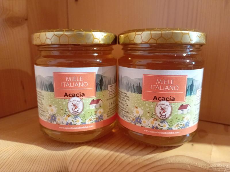 Miele di acacia italiano Confezione 250 gr