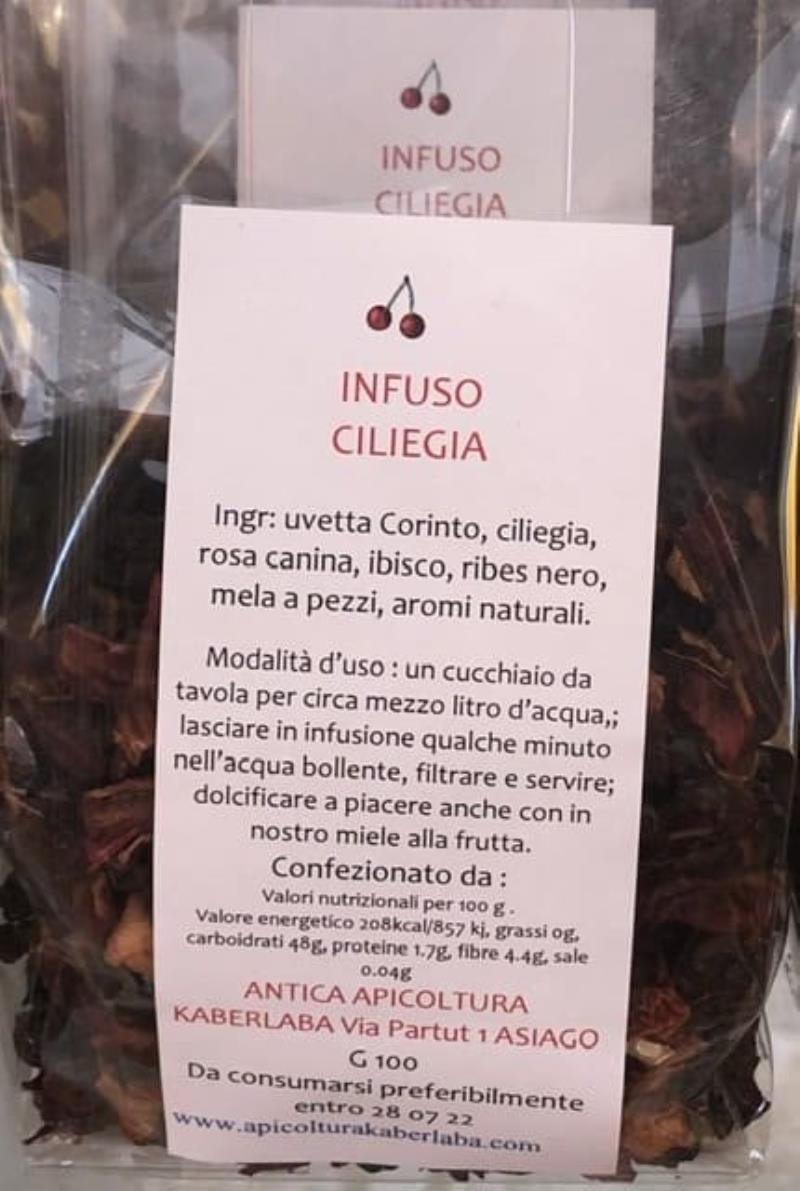 infuso naturale alla ciliegia