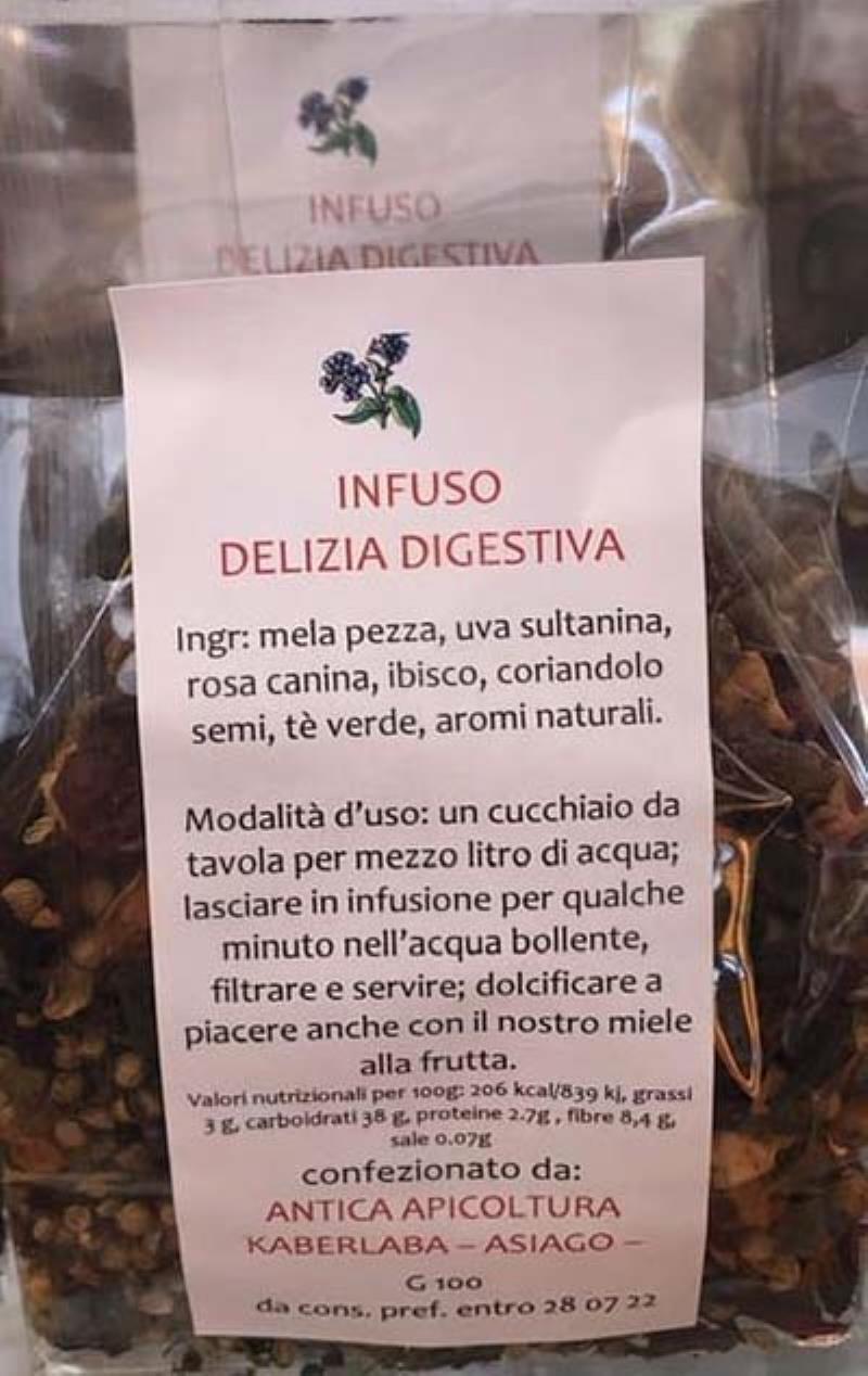 infuso naturale delizia digestiva